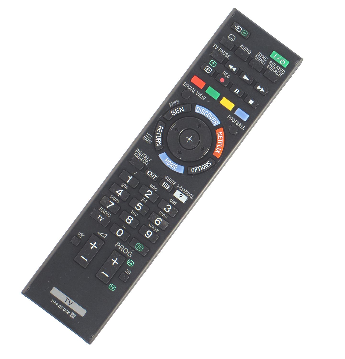 Telecomandă Smart TV pentru Sony RM-ED058, cu Netflix