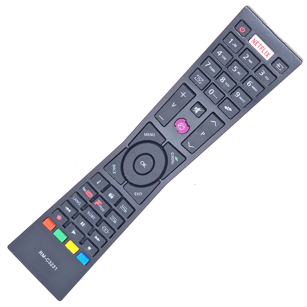 Telecomandă Smart TV pentru Finlux, Horizon și alte mărci RM-C3231, cu Netflix