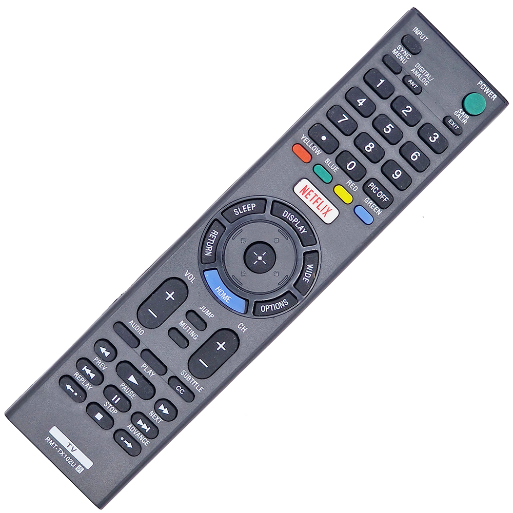 Telecomandă Smart TV pentru Sony RMT-TX102U, cu Netflix
