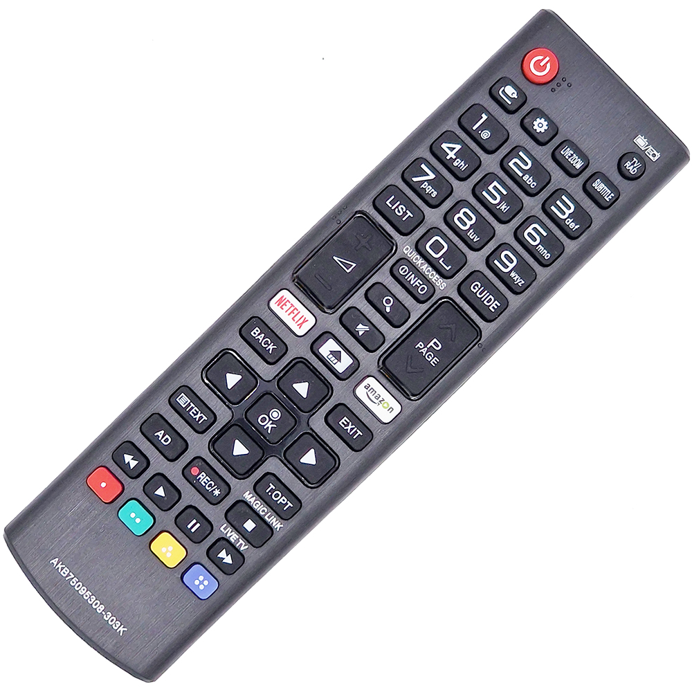 Telecomandă Smart TV pentru LG 303K-AKB75375608, cu Netflix