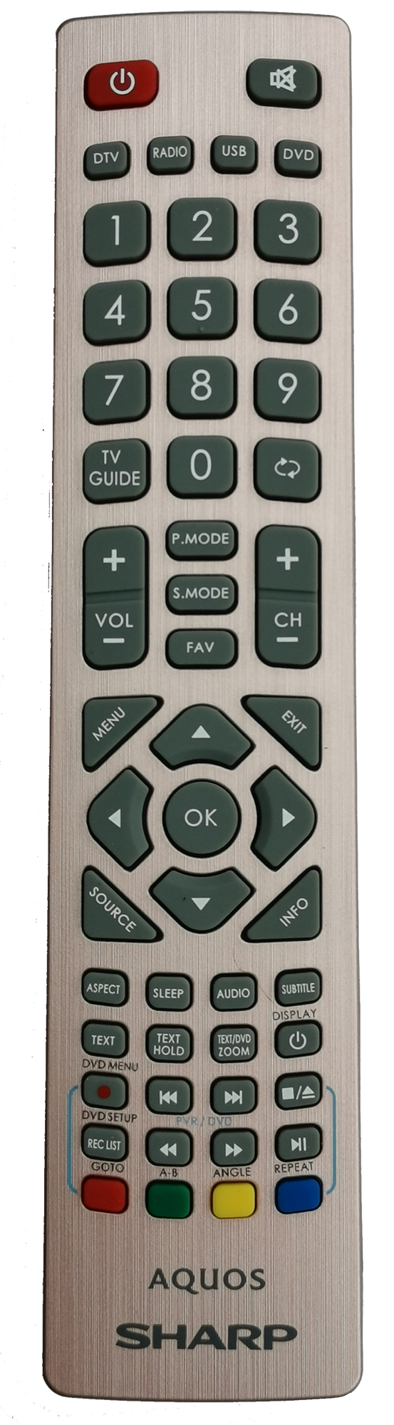 Telecomandă originală Sharp TV SHW/RMC/0123N