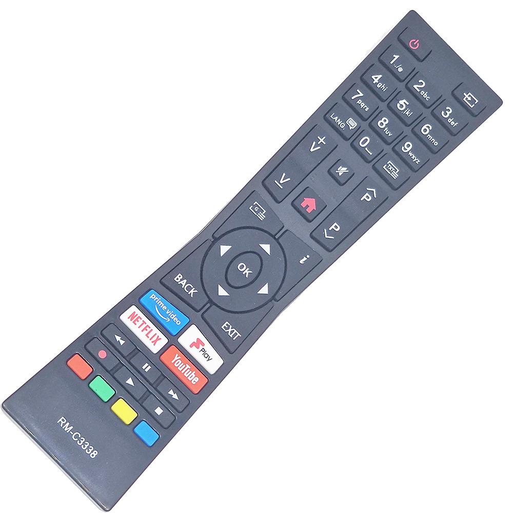 Telecomandă Smart TV pentru JVC RM-C3338, cu Netflix