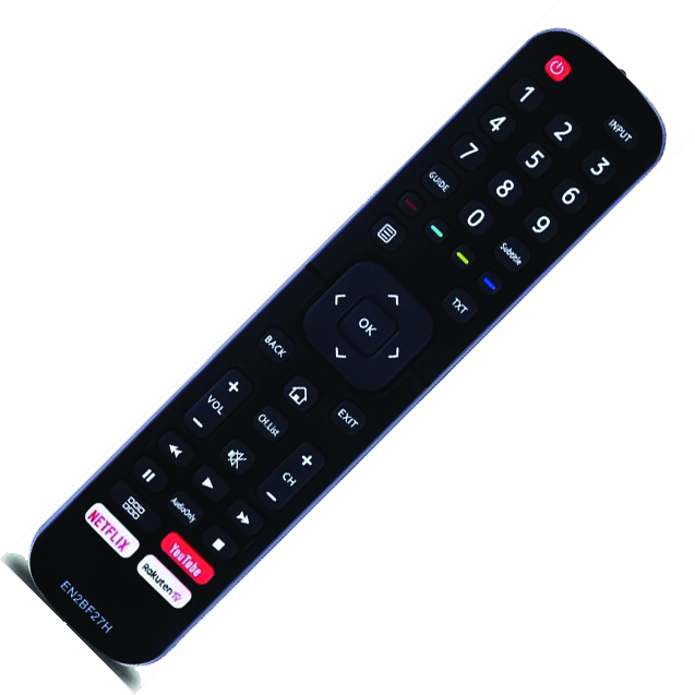 Telecomandă Smart TV pentru Hisense EN2X27HS, cu Netflix