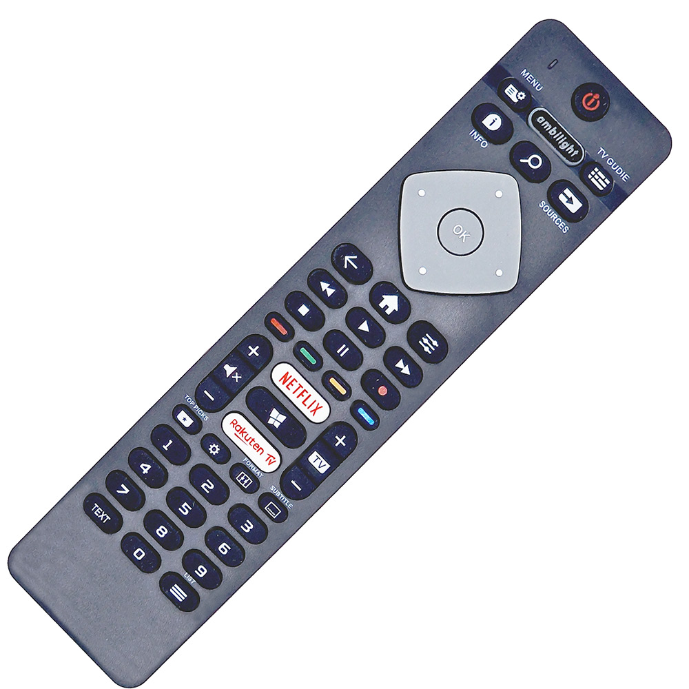 Telecomandă Smart TV pentru Philips 398GR10BEPHN, cu Netflix