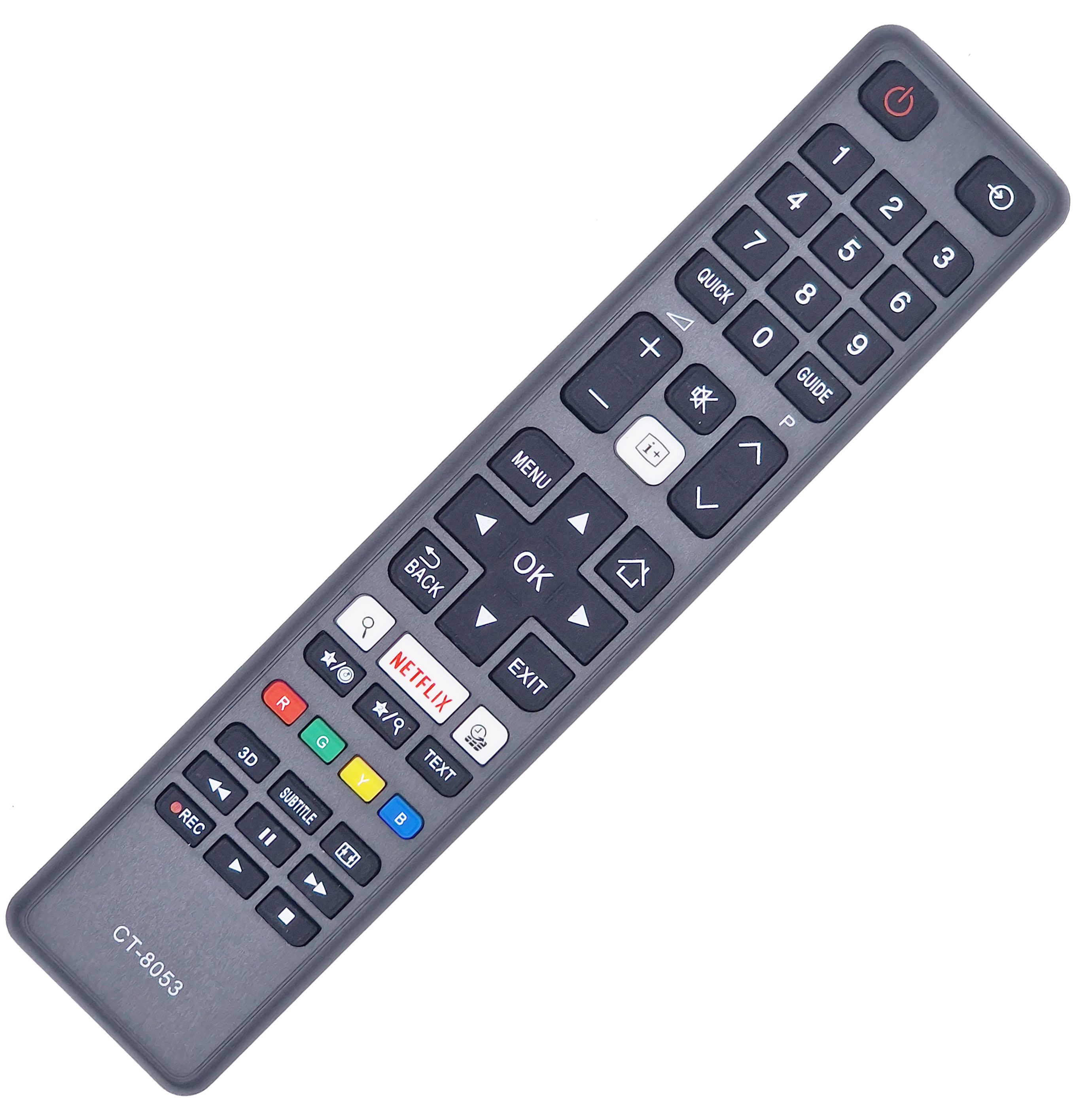 Telecomandă Smart TV pentru Toshiba CT-8053, cu Netflix