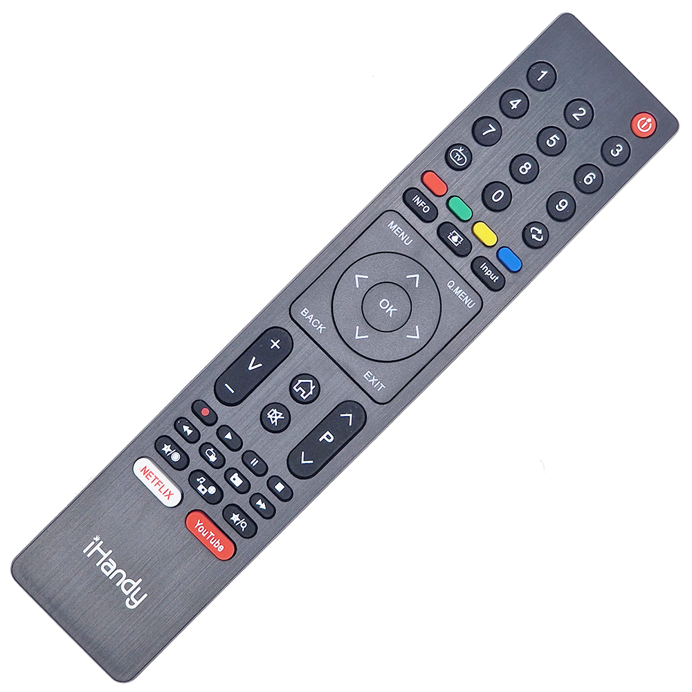 Telecomandă universală Smart TV pentru Grundig CRC8001, cu Netflix