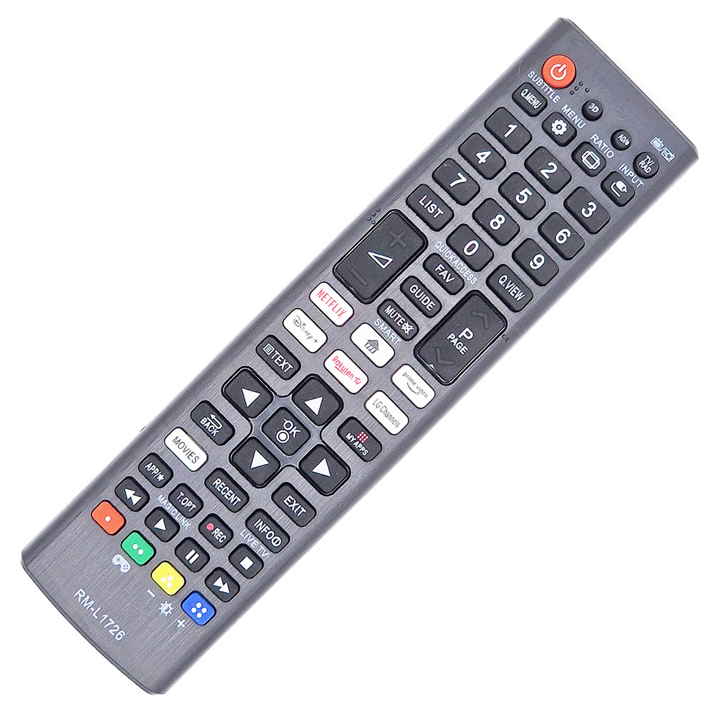 Telecomandă universală Smart TV pentru LG RM-L1726, cu Netflix