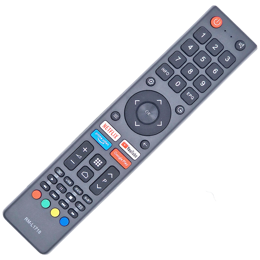 Telecomandă universală TV pentru JVC, CHiQ și Changhong RM-L1718