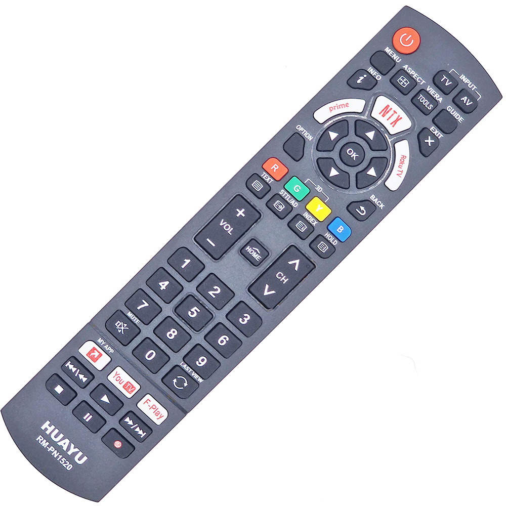 Telecomandă Smart TV pentru Panasonic RM-PN1520, cu Netflix