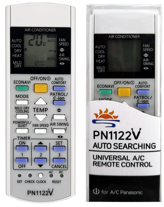 Telecomandă universală aer condiționat pentru Panasonic PN1122V