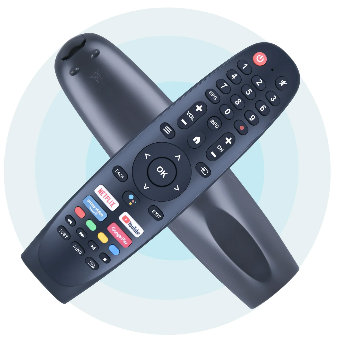 Telecomandă Smart TV pentru Tesla și Smart-Tech 32HA10T3, cu Bluetooth și comandă vocală