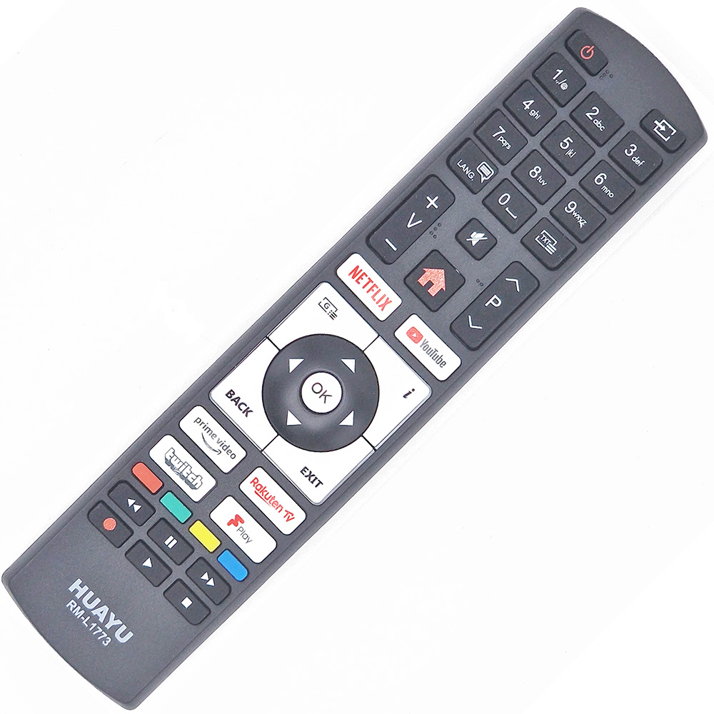 Telecomandă Smart TV pentru Vestel, Finlux și Telefunken RM-L1773, cu Netflix
