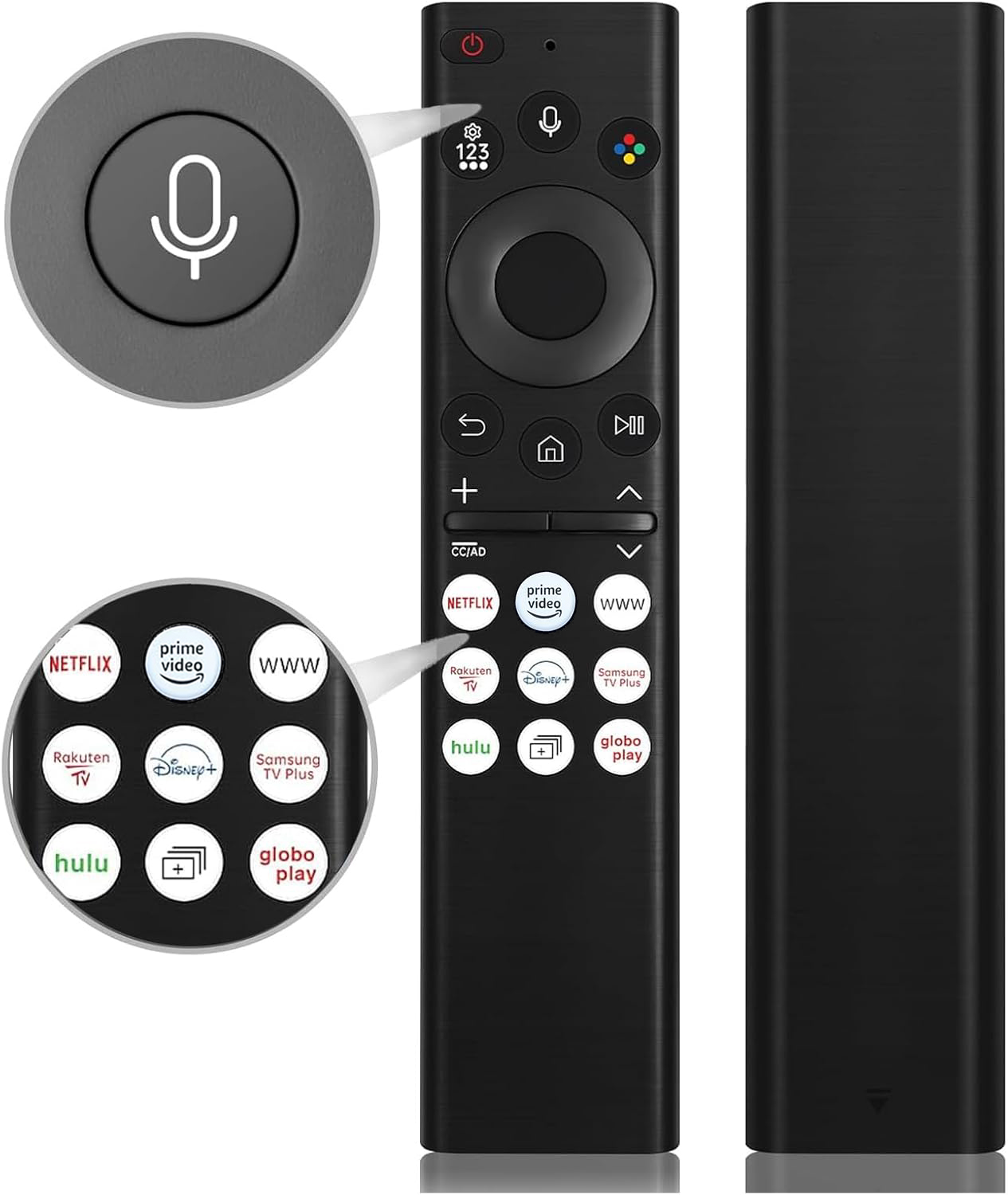 Telecomandă universală Smart TV pentru Samsung RMCSPB1EP1, cu Bluetooth și comandă vocală