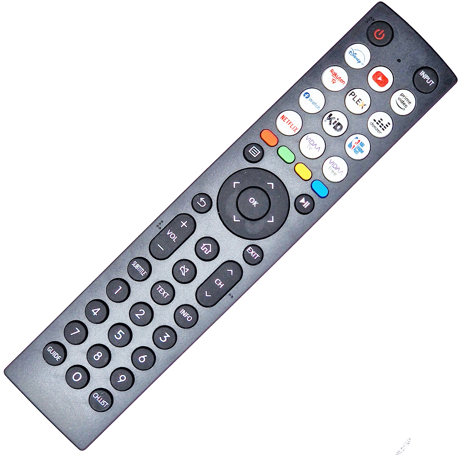 Telecomandă Smart TV pentru Hisense EN2M36H, cu Netflix