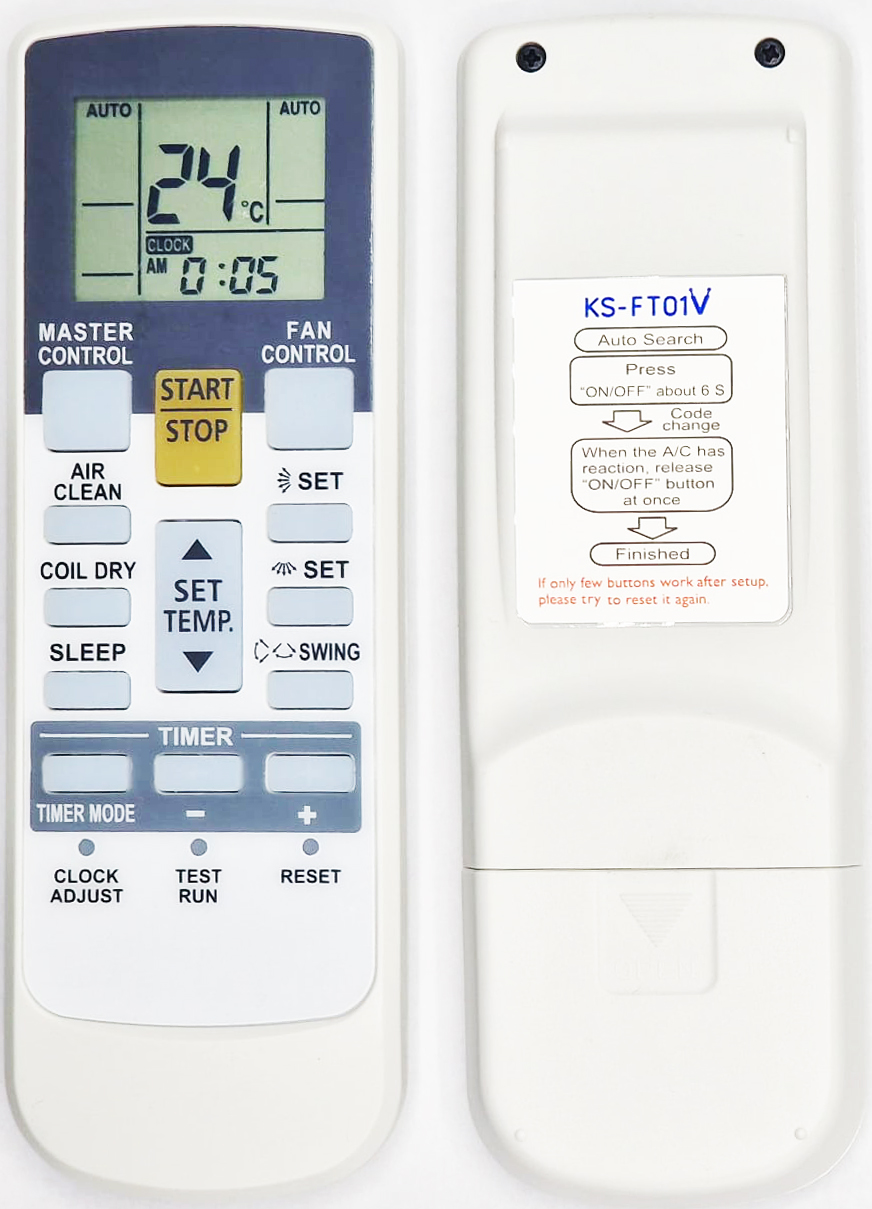 Telecomandă universală aer condiționat pentru Fujitsu KS-FT02V, iHandy