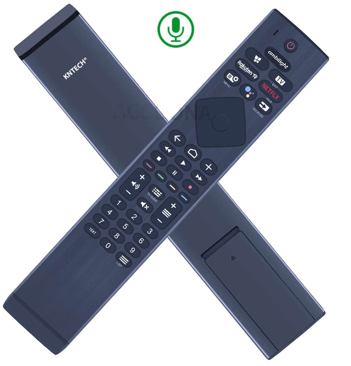 Telecomandă Smart TV pentru Philips RC4304505, cu Bluetooth și comandă vocală