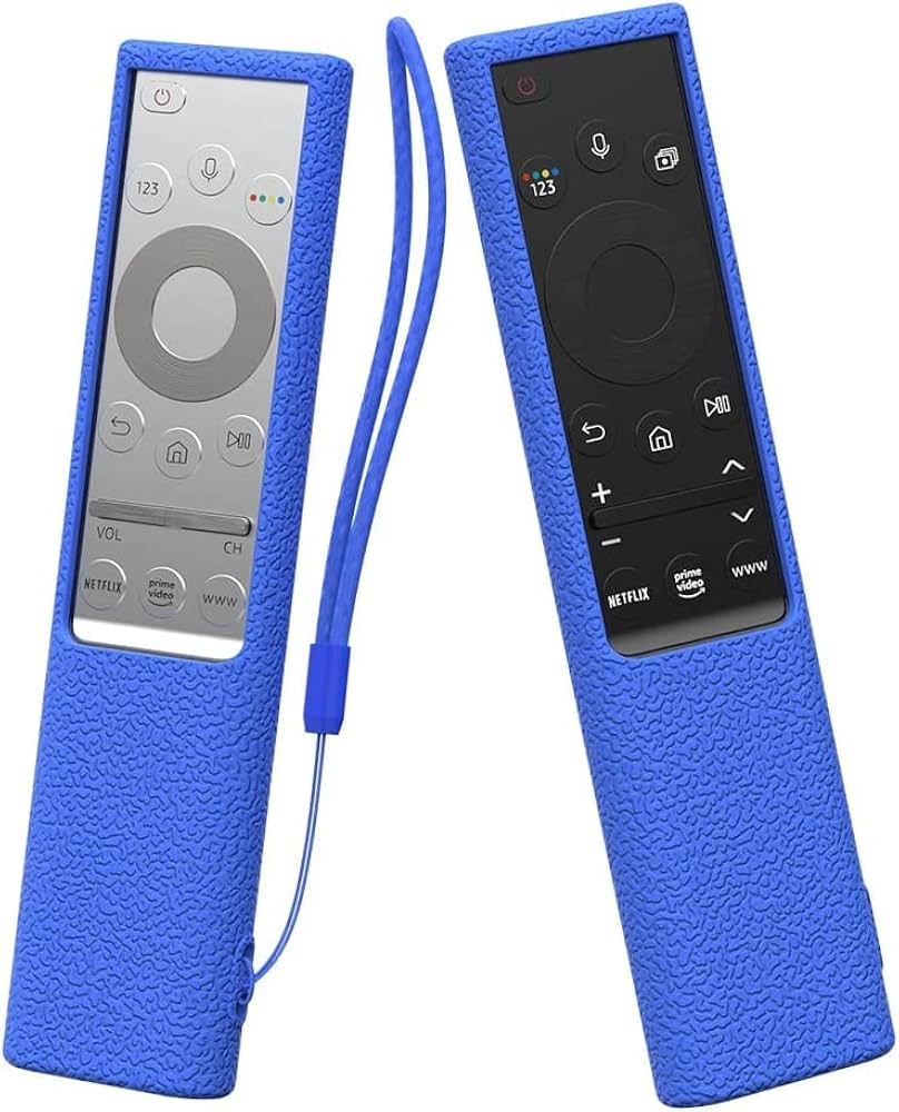 Husă din silicon pentru telecomanda Samsung, albastră