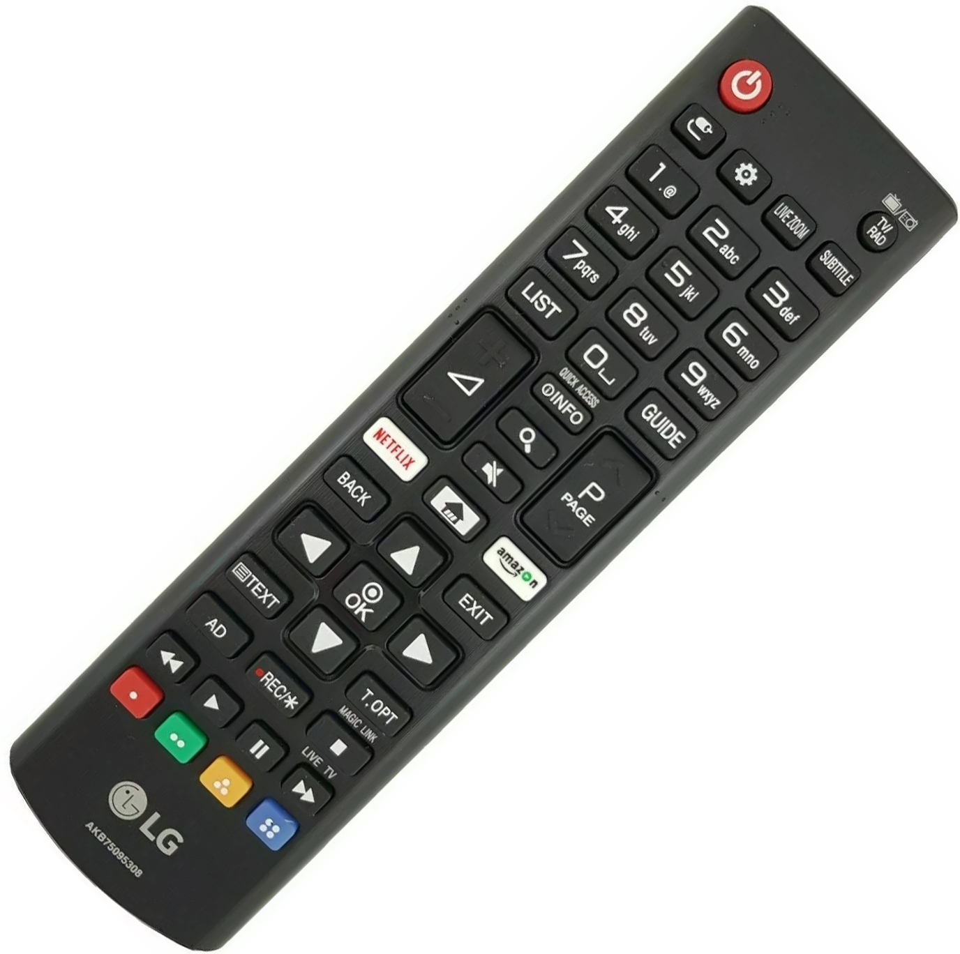 Telecomandă originală LG Smart TV AKB75095308, cu Netflix