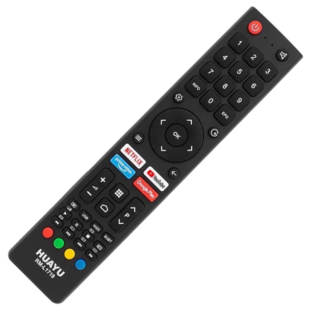 Telecomandă universală TV pentru JVC, CHiQ și Changhong RM-L1718-H