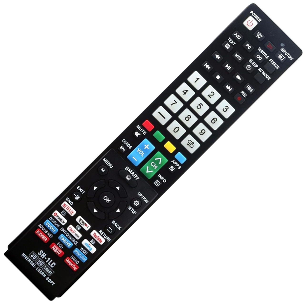 Telecomandă universală TV pentru Sharp SH-1LC