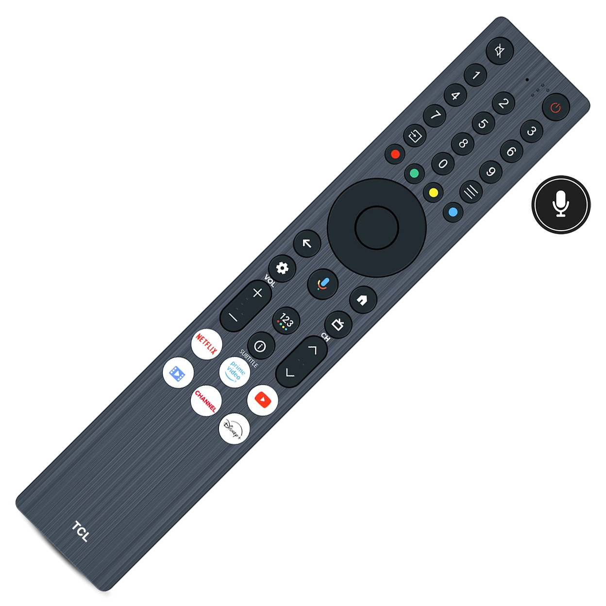 Telecomandă Smart TV pentru TCL RC833A-FMB1, cu Bluetooth și comandă vocală
