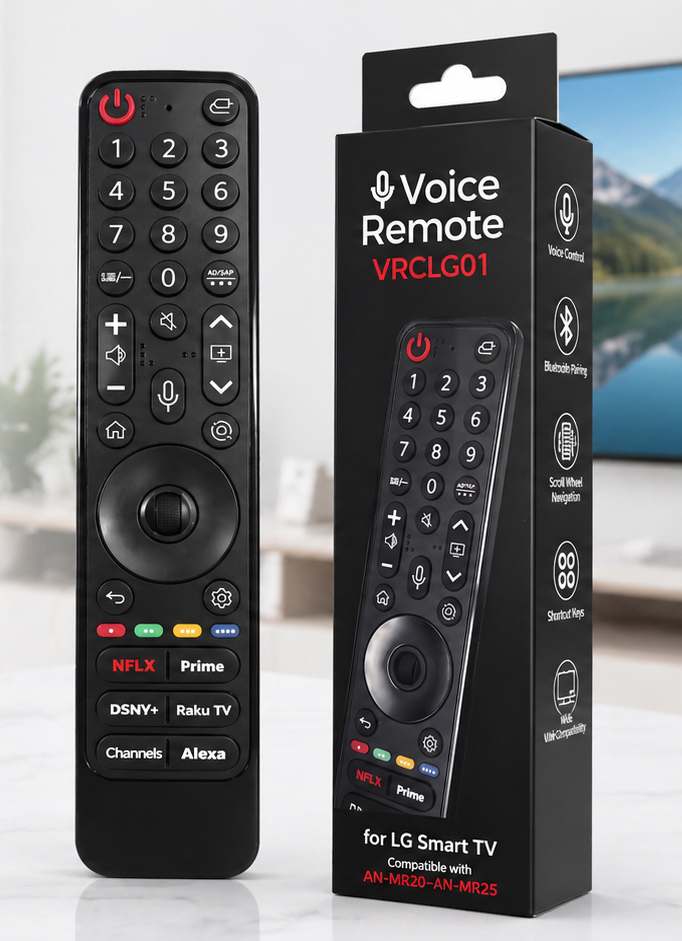 Telecomandă Smart TV pentru LG VRCLG01, cu Bluetooth