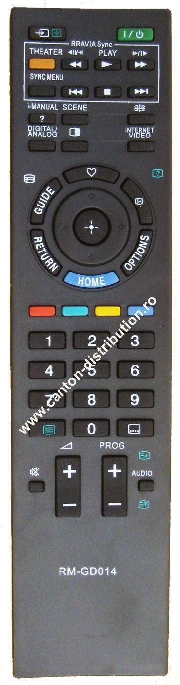 Telecomandă TV pentru Sony RM-GD014