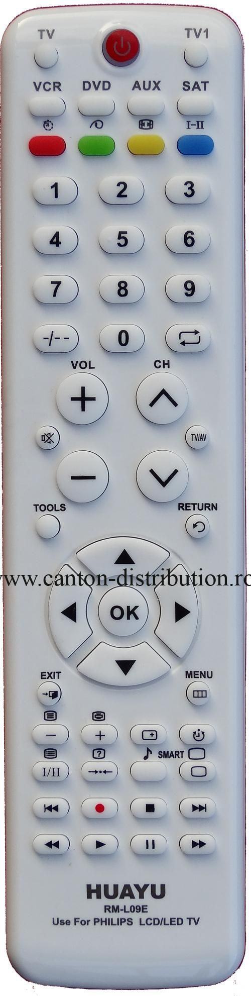 Telecomandă TV pentru Philips RM-L09E