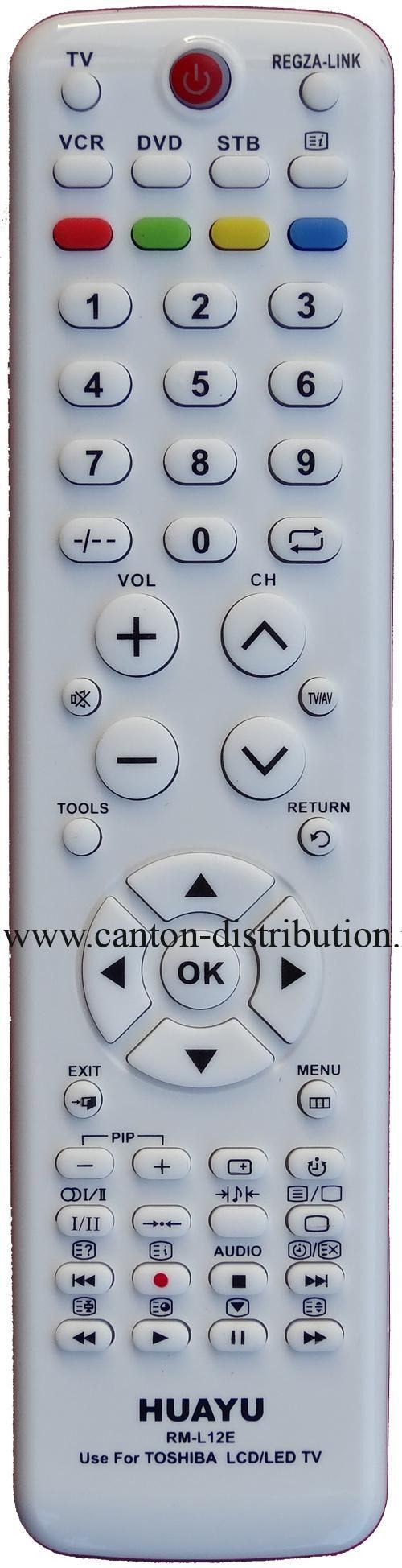 Telecomandă TV pentru Toshiba RM-L12E